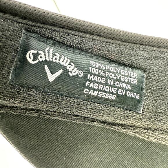 Callaway Chrome Soft Golf Hat Black Visor Cap Great Big Bertha Gorpcore Outdoor - Picture 6 of 6